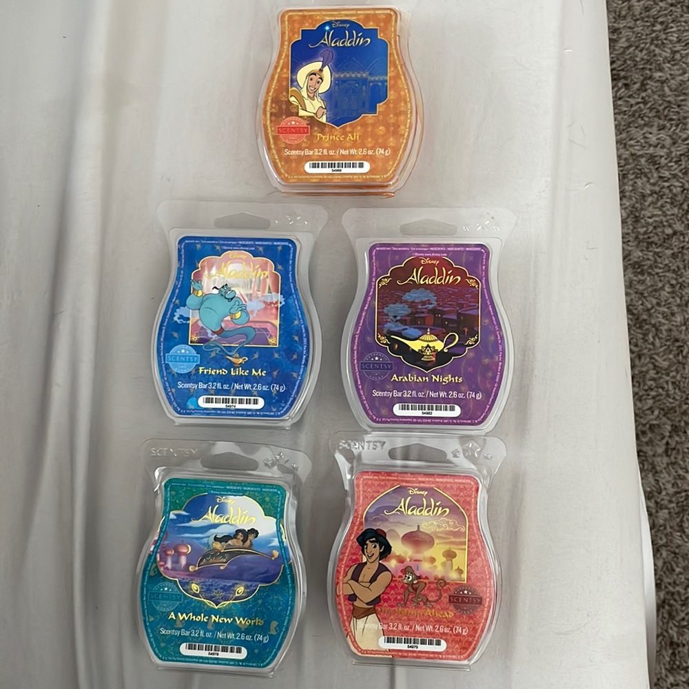 Aladdin themed Wax bars